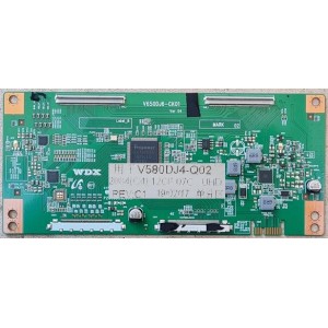 AKAI AK5819UHDS T-CON BOARD V650DJ6-CK01 